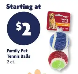 Family Dollar Family Pet Tennis Balls offer