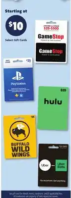 Family Dollar Select Gift Cards offer