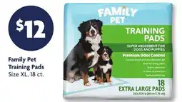 Family Dollar Family Pet Training Pads offer
