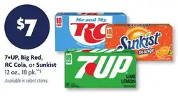 Family Dollar 7UP, Big Red, RC Cola, or Sunkist offer
