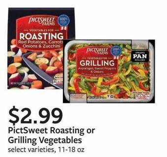 Fareway PictSweet Roasting Or Grilling Vegetables offer