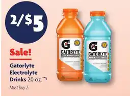 Family Dollar Gatorlyte Electrolyte Drinks offer