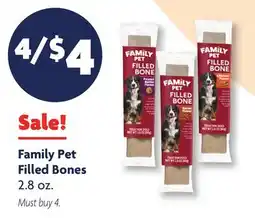 Family Dollar Family Pet Filled Bones offer