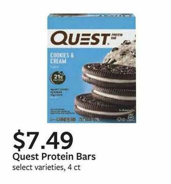 Fareway Quest Protein Bars offer