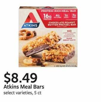 Fareway Atkins Meal Bars offer