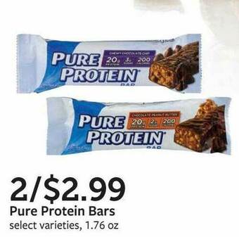 Fareway Pure Protein Bars offer