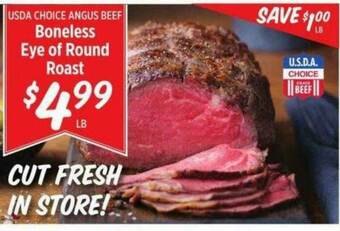 Rouses Boneless Eye Of Round Roast offer