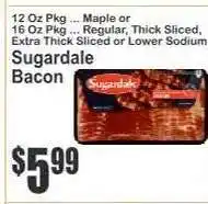 Key Food Sugardale Bacon offer