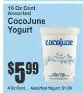 Key Food Cocojune Yogurt offer