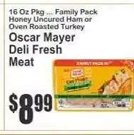 Key Food Oscar Mayer Deli Fresh Meat offer