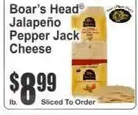 Boar’s Head Jalapeño Pepper Jack Cheese