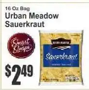 Key Food Urban Meadow Sauerkraut offer