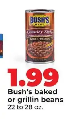 Hy-Vee Bush's Baked or Grillin' Beans offer