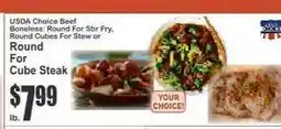 Key Food USDA Choice Beef offer