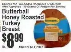 Key Food Butterball Honey Roasted Turkey Breast offer