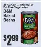Key Food B & M Baked Beans offer