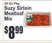 Key Food Suzy Sirloin Meatloaf Mix offer