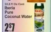 Key Food Iberia Pure Coconut Water offer