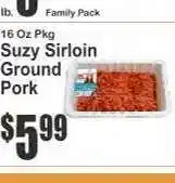 Key Food Suzy Sirloin Ground Pork offer