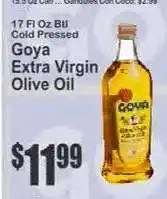 Key Food Goya Extra Virgin Olive Oil offer