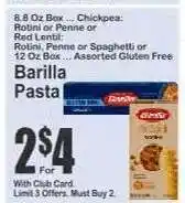 Key Food Barilla Pasta offer