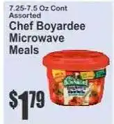 Key Food Chef Boyardee Microwave Meals offer