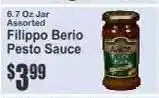 Key Food Filippo Berio Pesto Sauce offer