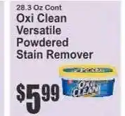 Key Food Oxi Clean Versatile Powdered Stain Remover offer