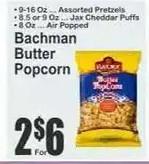 Key Food Bachman Butter Popcorn offer