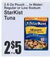 Key Food Starkist Tuna offer