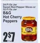 Key Food B&G Hot Cherry Peppers offer