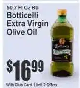 Key Food Botticelli Extra Virgin Olive Oil offer