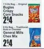 Key Food Bugles Crispy Corn Snacks offer