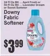 Key Food Downy Fabric Softener offer