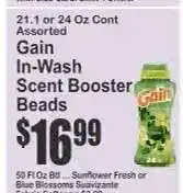 Key Food Gain In-Wash Scent Booster Beads offer