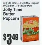 Key Food Jolly Time Butter Popcorn offer