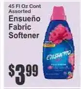 Key Food Ensueño Fabric Softener offer