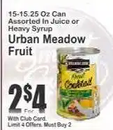 Key Food Urban Meadow Fruit offer