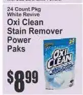 Key Food Oxi Clean Stain Remover Power Paks offer