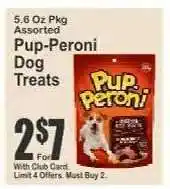 Key Food Pup-Peroni Dog Treats offer