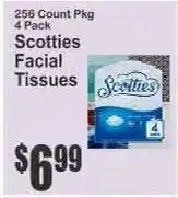 Key Food Scotties Facial Tissues offer