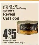 Key Food Reveal Cat Food offer