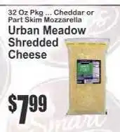 Key Food Urban Meadow Shredded Cheese offer