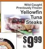 Key Food Yellowfin Tuna Steaks offer