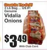 Key Food Vidalia Onions offer