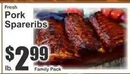 Key Food Pork Spareribs offer