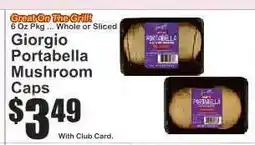 Key Food Giorgio Portabella Mushroom Caps offer