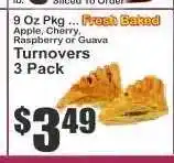 Key Food Turnovers 3 Pack offer