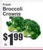 Key Food Broccoli Crowns offer