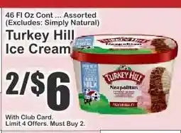 Key Food Turkey Hill Ice Cream offer
